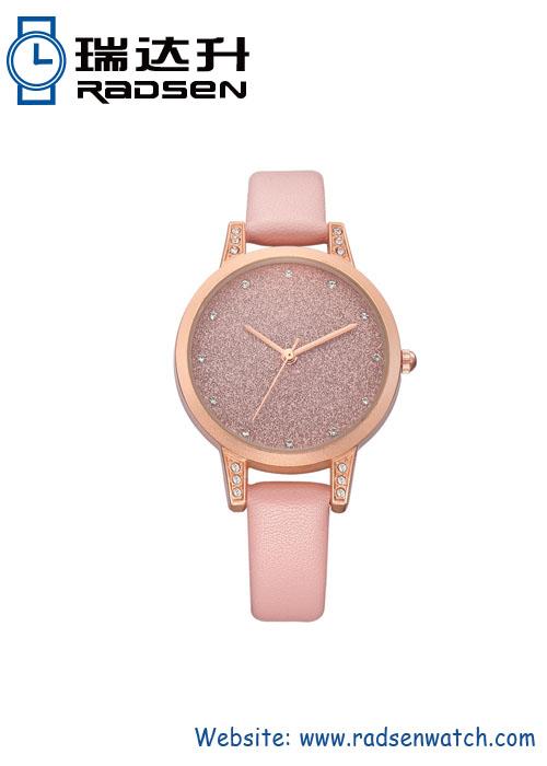 Glitter Face Watch For Lady