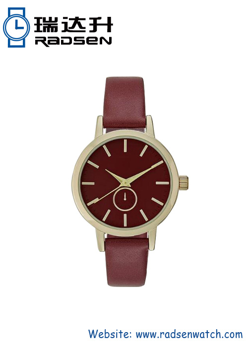 Fashionable Stylish Girls Watches With Leather Strap For Women Wrist With Assorted Colors