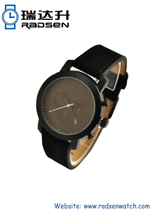 Fashionable All Black Watches for Women with Black Strap and Dial