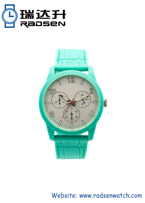 High Quality Mint Green Color Watches With Water Resistant