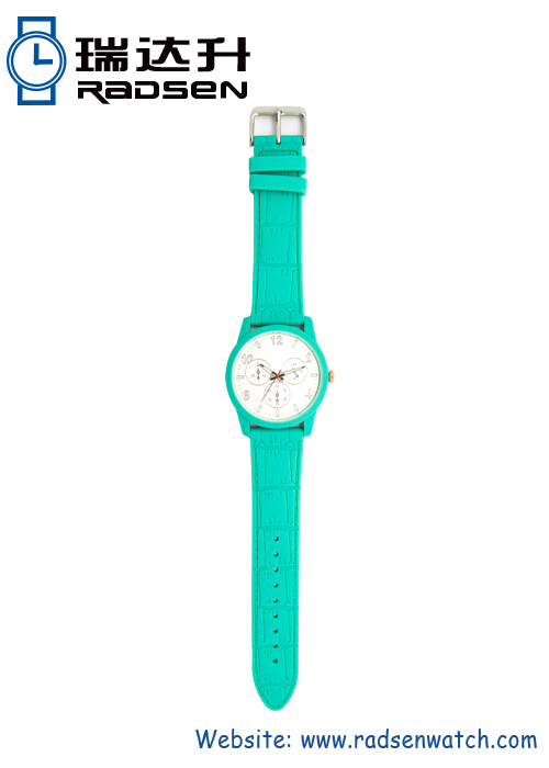 High Quality Mint Green Color Watches With Water Resistant