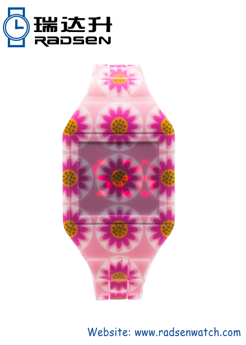 Nuevo modelo LED táctil mujeres relojes señoras Digital Reloj