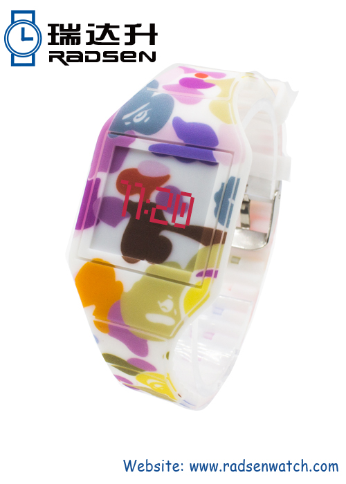 New Pattern LED Touch Women Watches Ladies Digital Reloj