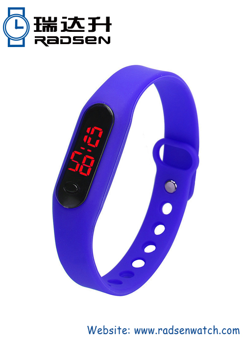 Cheap Slim Bracelet LED Watches with Touch Screen Face