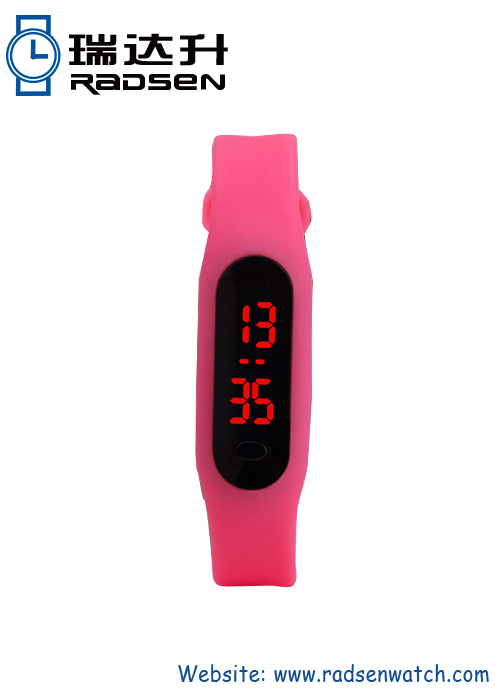 Cheap Slim Bracelet LED Watches with Touch Screen Face
