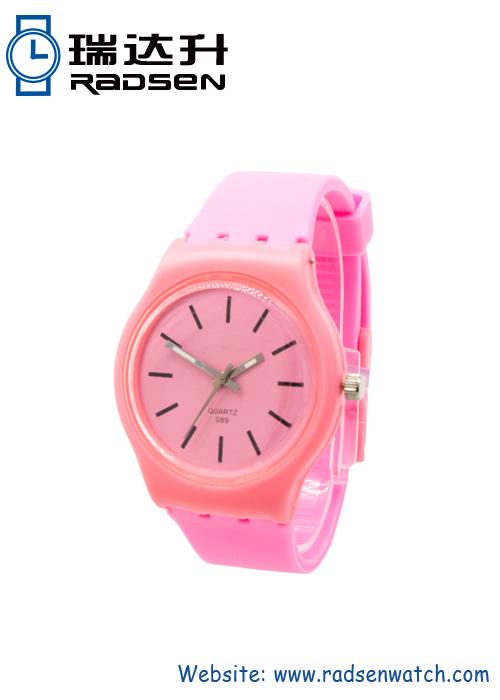 Ofertas asequibles silicona cuarzo relojes Color negro