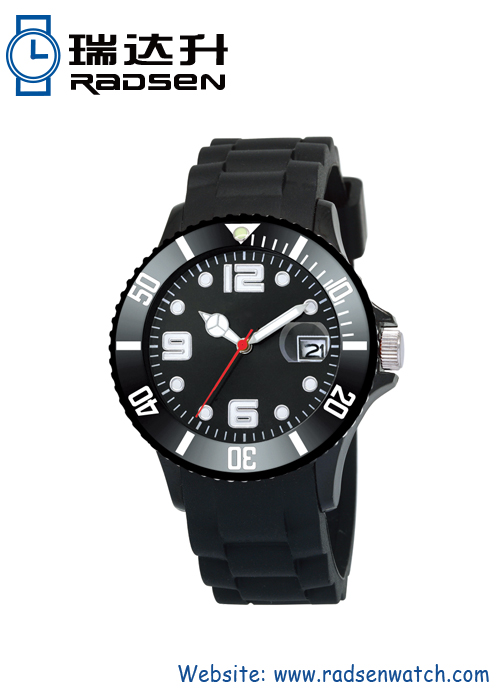 3ATM Water Proof Silicone Rubber Watch