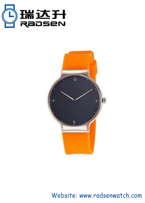 Quick Release Silicone Band Fashion Watch