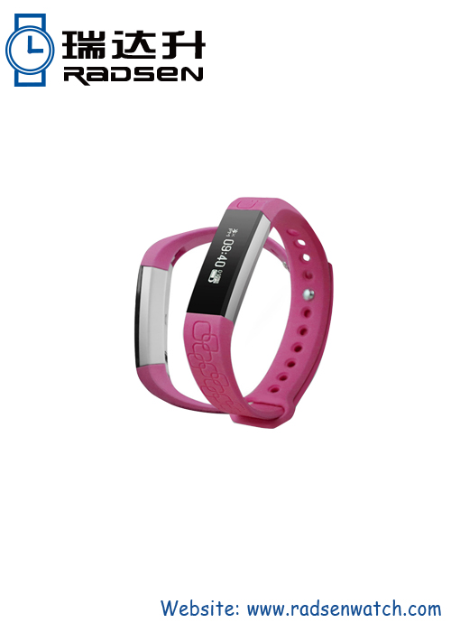 Fitness Tracker Reloj con monitor de ritmo cardíaco Bluetooth Actividad podómetro SmartBand