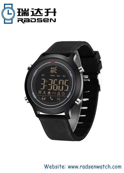 IP Plating Matt Finish Smart Digital Watch