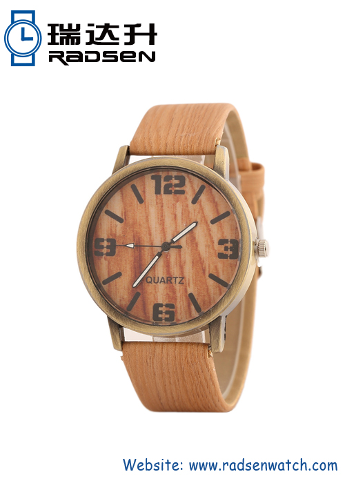 Wood Grain Mens Watch