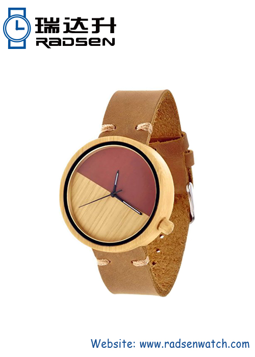 Wooden Watch Leather Strap