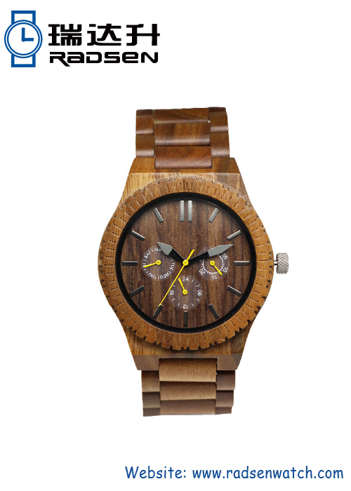 Madera de cronógrafo relojes