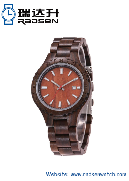 Reloj de pulsera de madera