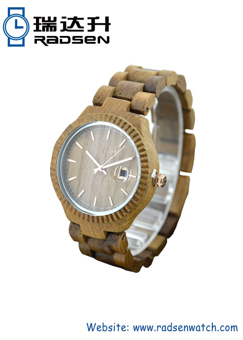 New Arrival Handmade Wood Band and Face Watches Orologi